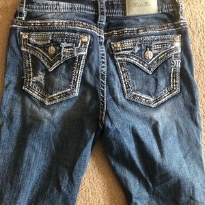 Skinny short size 28 miss me jeans